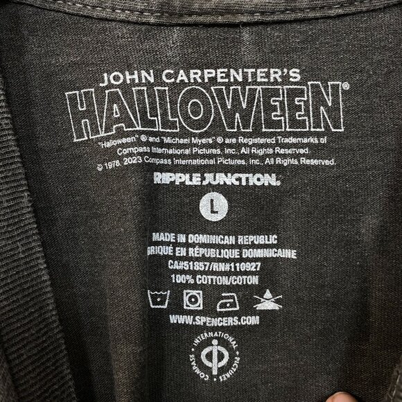 Bloody Disgusting John Carpenter's Halloween Micheal Myers T-Shirt Large - Picture 5 of 5